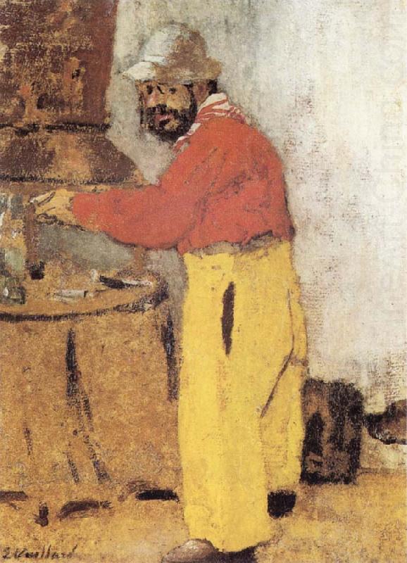Edouard Vuillard Portrait of Toulouse Lautrec oil painting picture